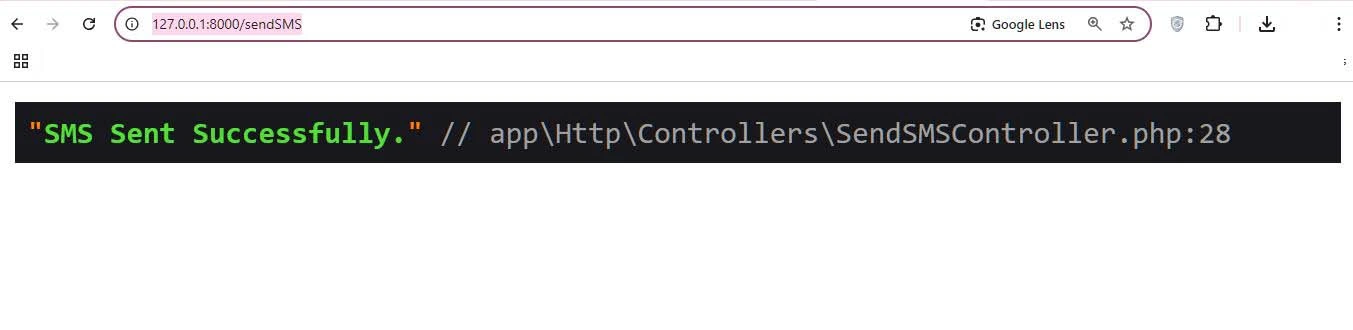 How to Send SMS to Mobile Number in Laravel 12 Using Twilio API