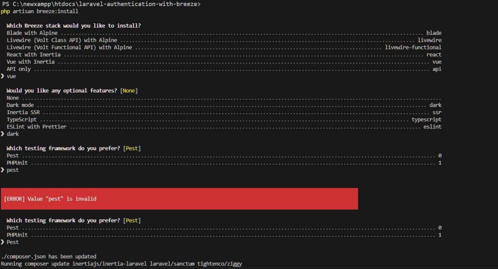 Laravel 12 Authentication with Breeze Tutorial