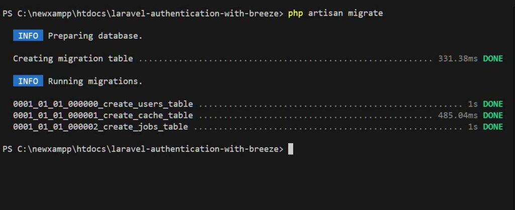 Laravel 12 Authentication with Breeze Tutorial