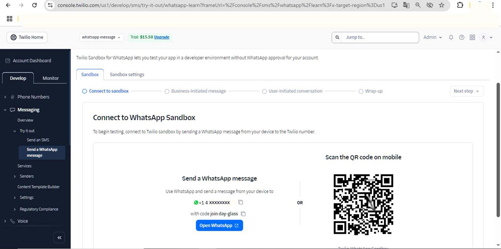Laravel 12 How to Send WhatsApp message using Twilio
