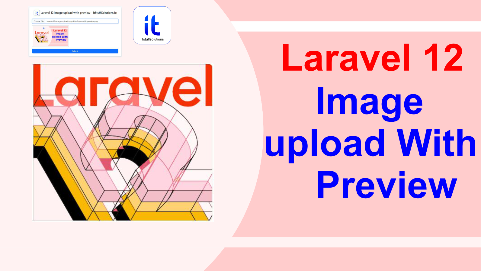Laravel 12 image Upload in public folder with preview