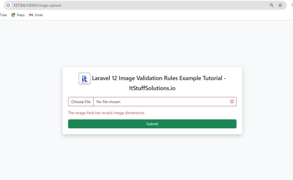 Laravel 12 Image Valdation Rules Example Tutorial