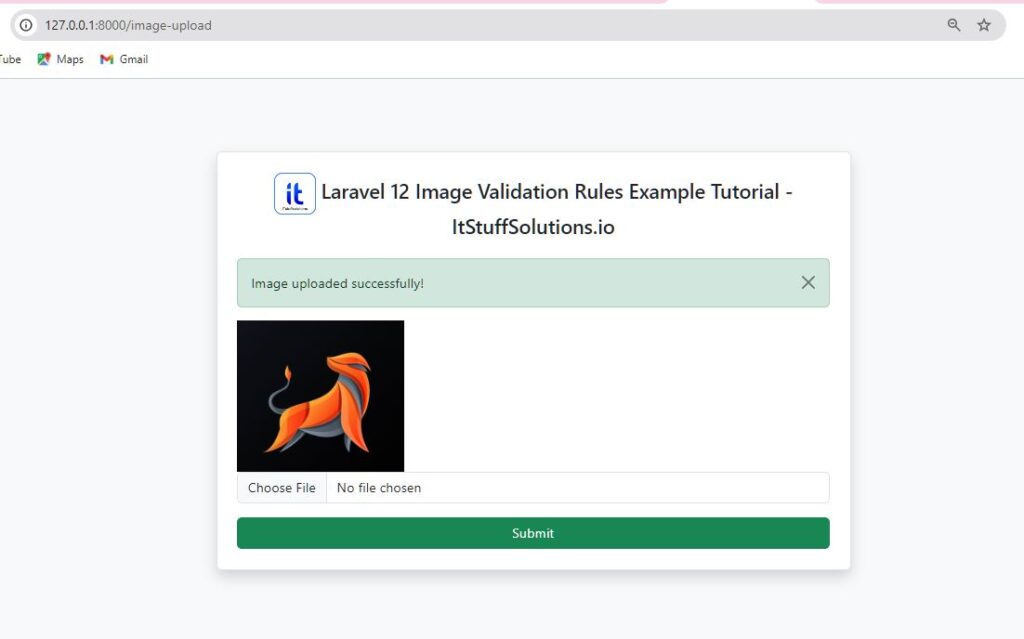 Laravel 12 Image Valdation Rules Example Tutorial