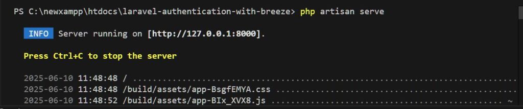 Laravel 12 Authentication with Breeze Tutorial