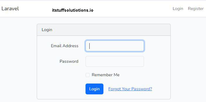 Laravel 12 Bootstrap Auth Scaffolding Tutorial Step by Step