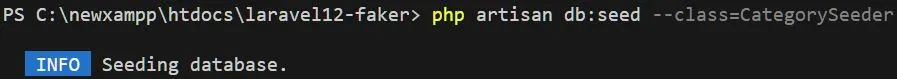Run a Specific Seeder in Laravel Using Artisan Command