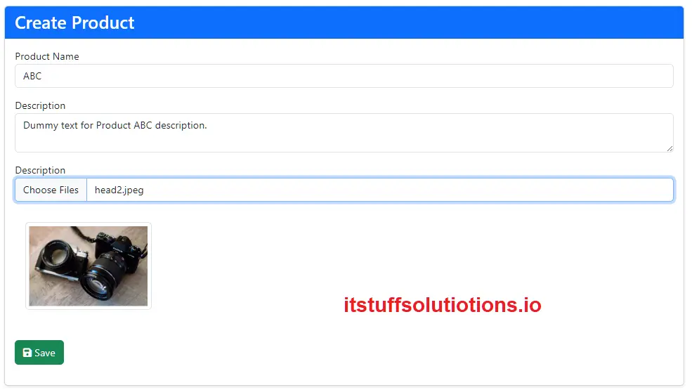 Laravel 12 Multiple Image CRUD Create Page