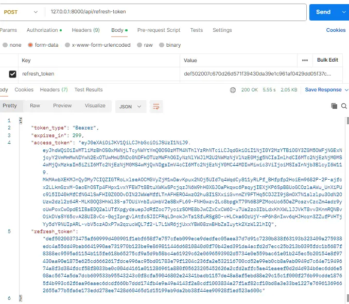 Laravel 12 Passport API Refresh Token Tutorial