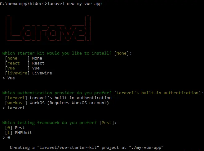 Laravel 12 with Vue.js: Complete Setup Guide for Beginners